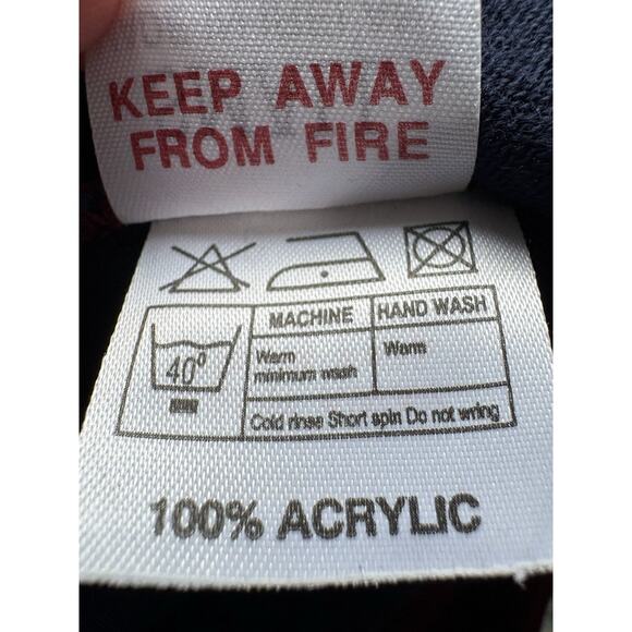 Vintage O’Neills Rugby Shirt, Small Irish Gaillimh Crest Navy Maroon Striped 90s - Picture 9 of 9